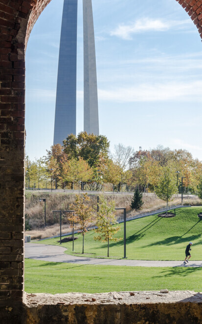 gateway with the arch