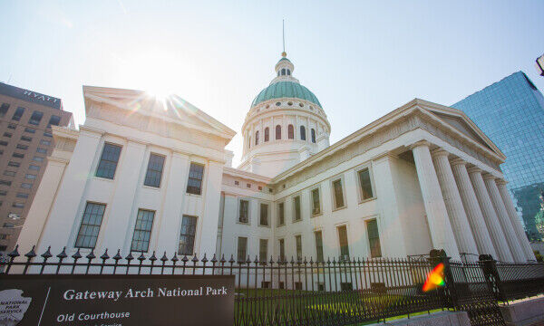 Old Courthouse at Gateway Arch National Park