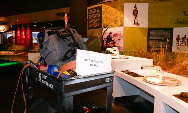 Exhibits Under Repair