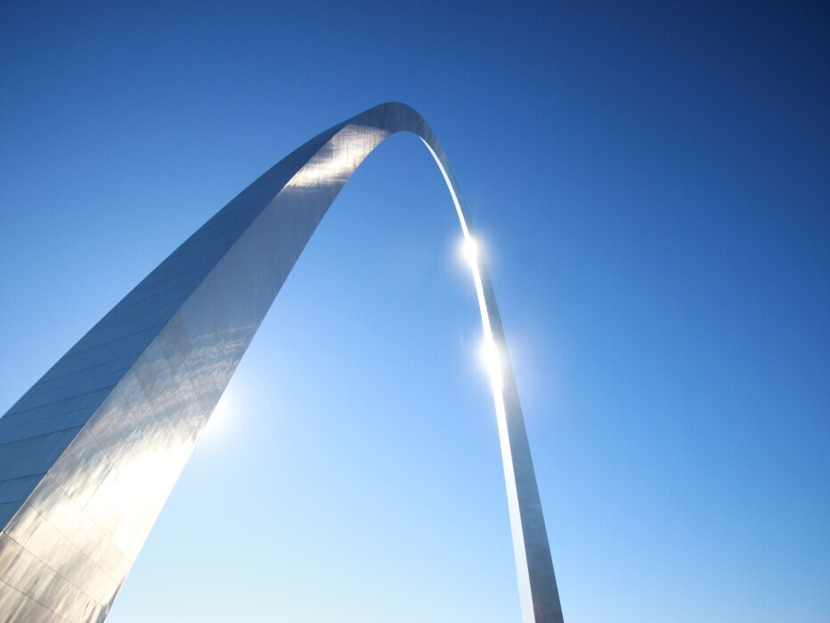 the Gateway Arch